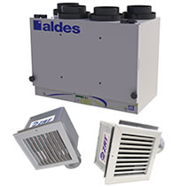 Aldes VentZone Zoned IAQ with Heat Recovery Kits