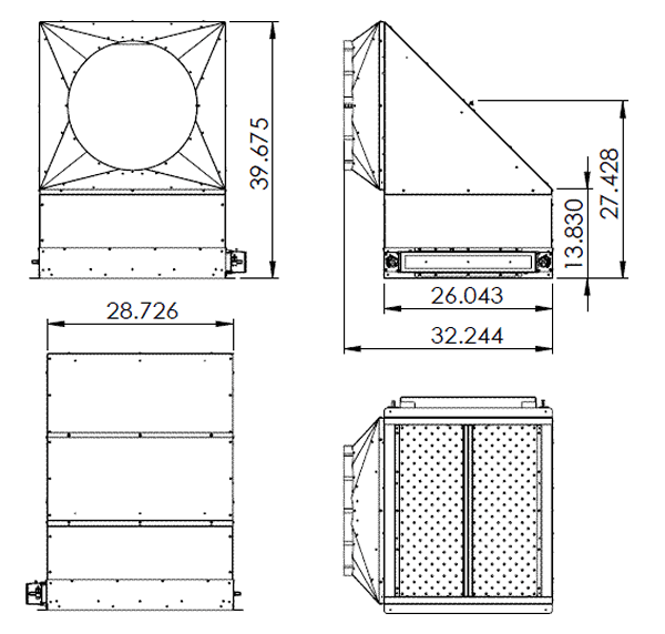 airpscape pal26 lca dimensions