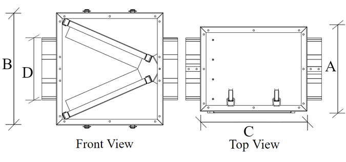 AirScape v-bank filter dimensions