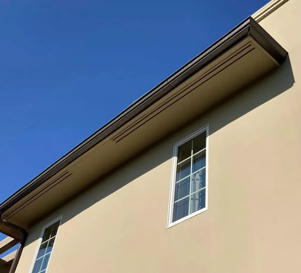 Brandguard soffit vent installed