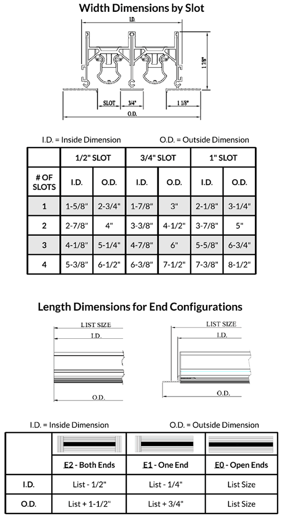 dayus daslj linear diffuser specifications