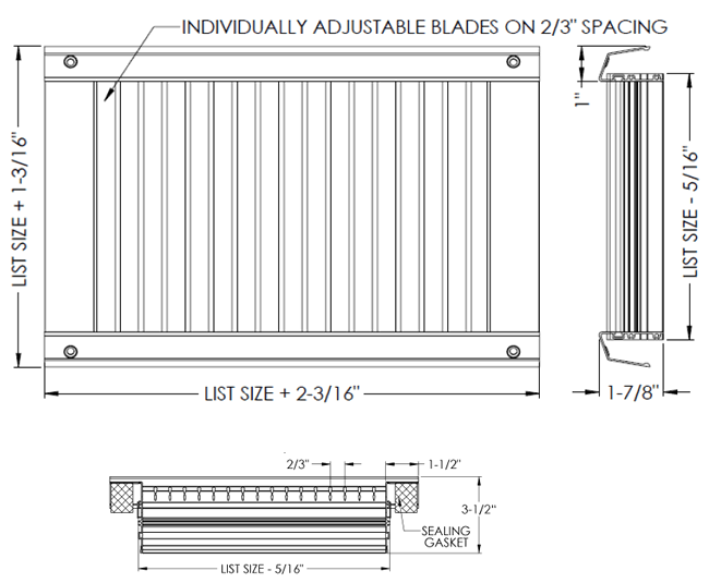 dayus dausvd spiral diffuser specifications