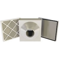CFB-HP-6 HEPA FILTER BOX WITH FILTERS REMOVED