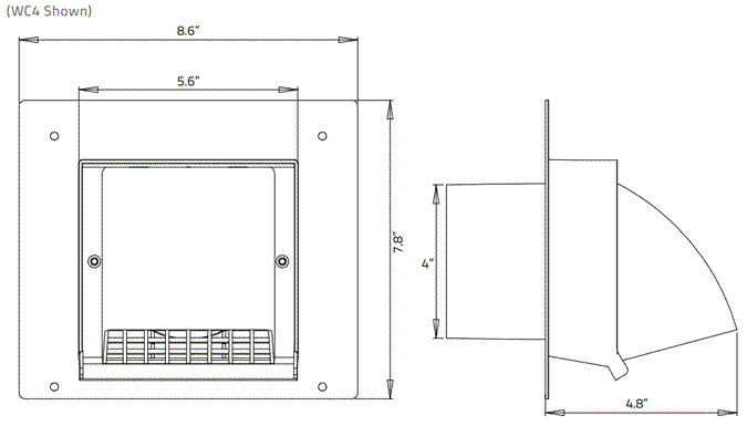 Primex WC dimensions