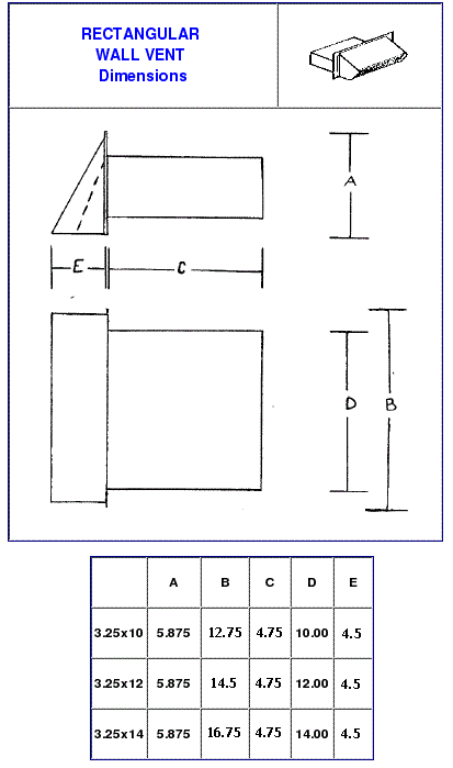 WS Rectangular wall exhaust ventilator and anti-return damper - SMAY –  urządzenia i systemy wentylacyjne