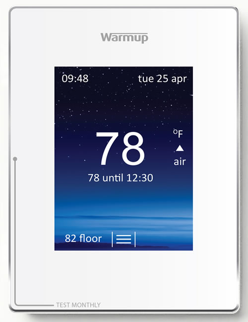 warmup 4iE thermostat