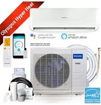 MRCOOL Olympus Hyper Heat Ductless Mini Split Air Conditioner And Heat Pump