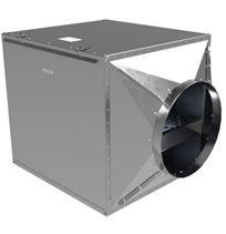 HVACQuick IFWB Series W-Bank Insulated High Flow Inline Filter Boxes