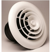 Airtec Series MV360 Round Ceiling Diffusers and Grilles