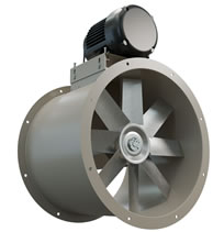 Canarm Leader HTA Belt Drive Tube Axial Duct Fans 3 Phase