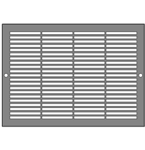 AirScape Custom Flat Perforated Grilles - 3 x 1/4 Inch Rectangle Pattern